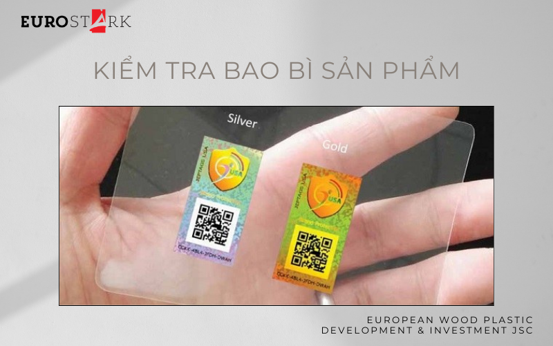 Kiểm tra bao bì sản phẩm