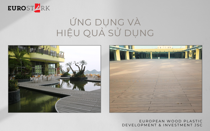 Ứng dụng và hiệu quả sử dụng của sàn gỗ nhựa đặc và rỗng