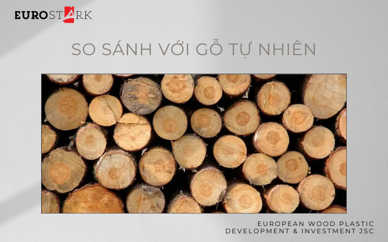 Giá thành WPC so với gỗ tự nhiên