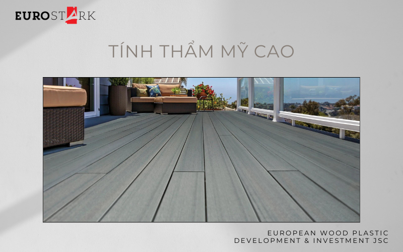 Gỗ Nhựa Có Tính Thẩm Mỹ Cao