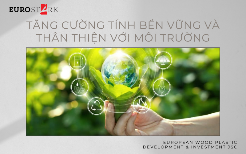 Gỗ Nhựa Tăng Cường Tính Bền Vững Và Thân Thiện Với Môi Trường