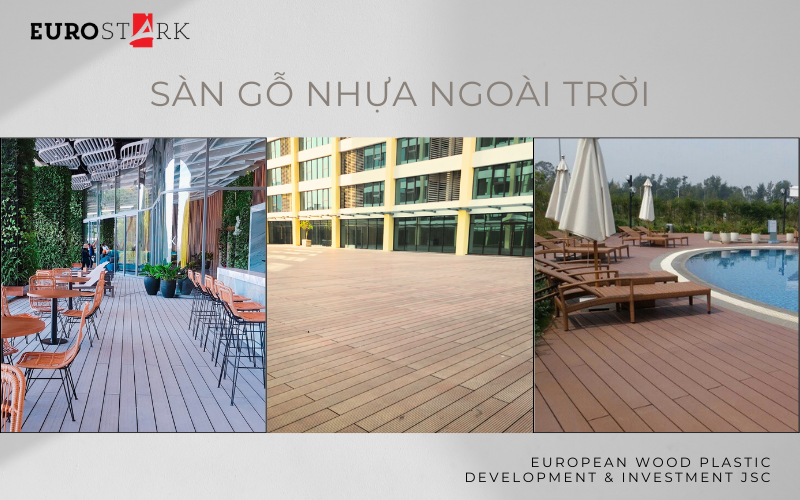Sàn gỗ nhựa ngoài trời