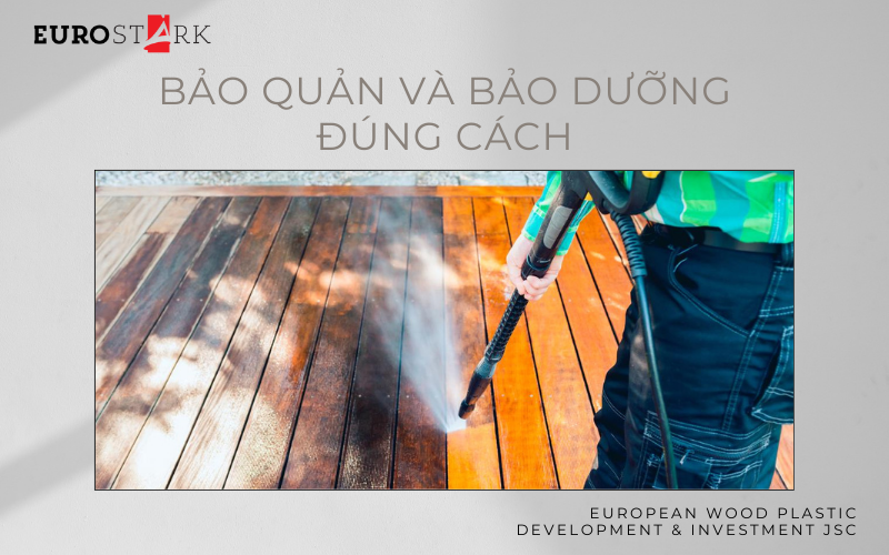 Bảo quản và bảo dưỡng đúng cách