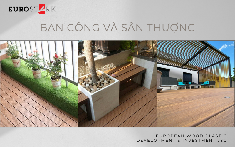 Ban công và sân thượng